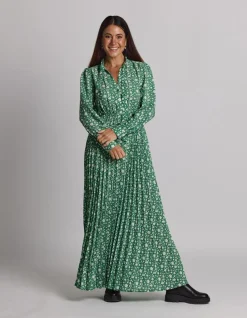 Rivington Dress - Green Floral