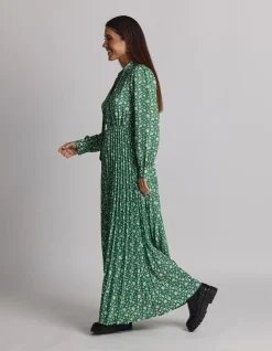 Rivington Dress - Green Floral