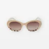 Ruby Sunglasses - Beige Brown