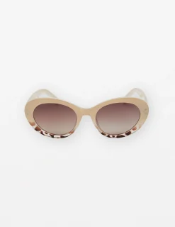 Ruby Sunglasses - Beige Brown