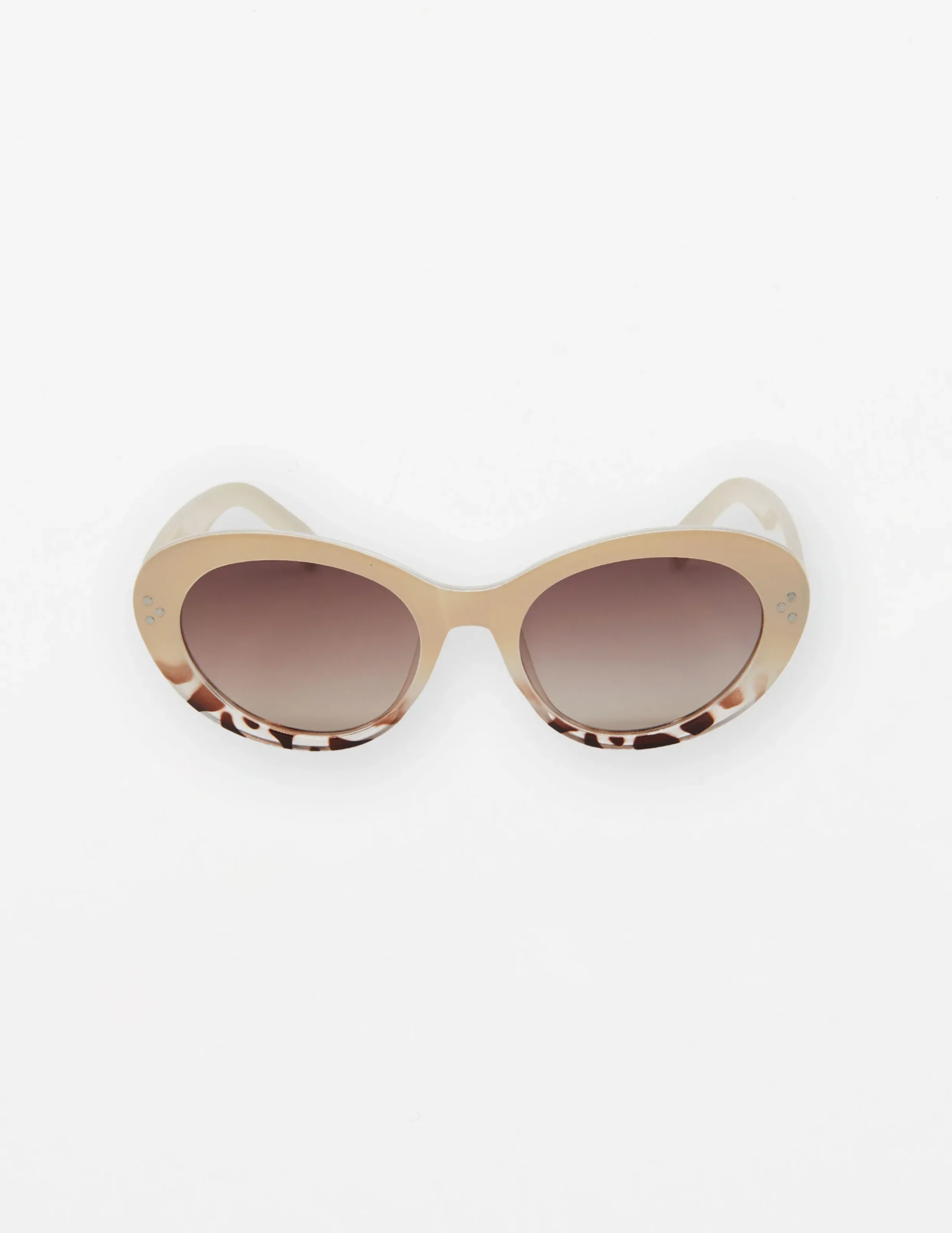 Ruby Sunglasses - Beige Brown