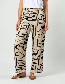 Ruth Pants - Painterly Geo