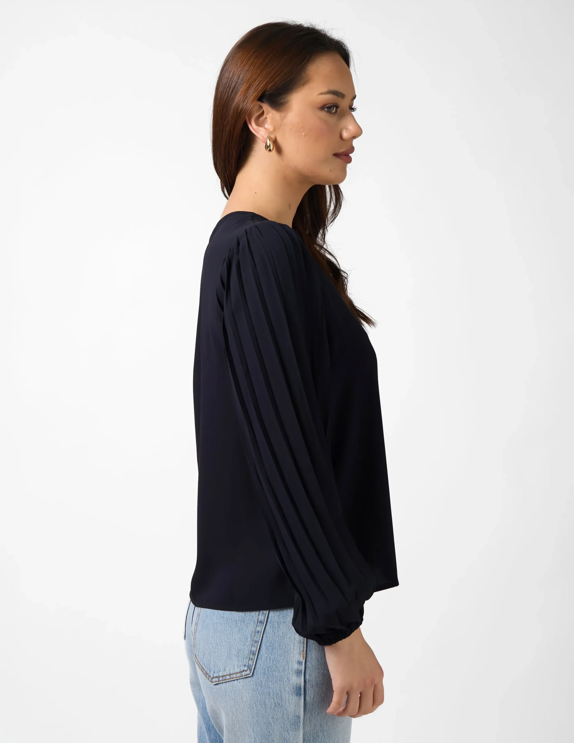 Sabine Blouse - Midnight
