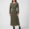 Sahra Dress - Olive Mosaic