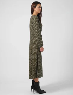Sahra Dress - Olive Mosaic