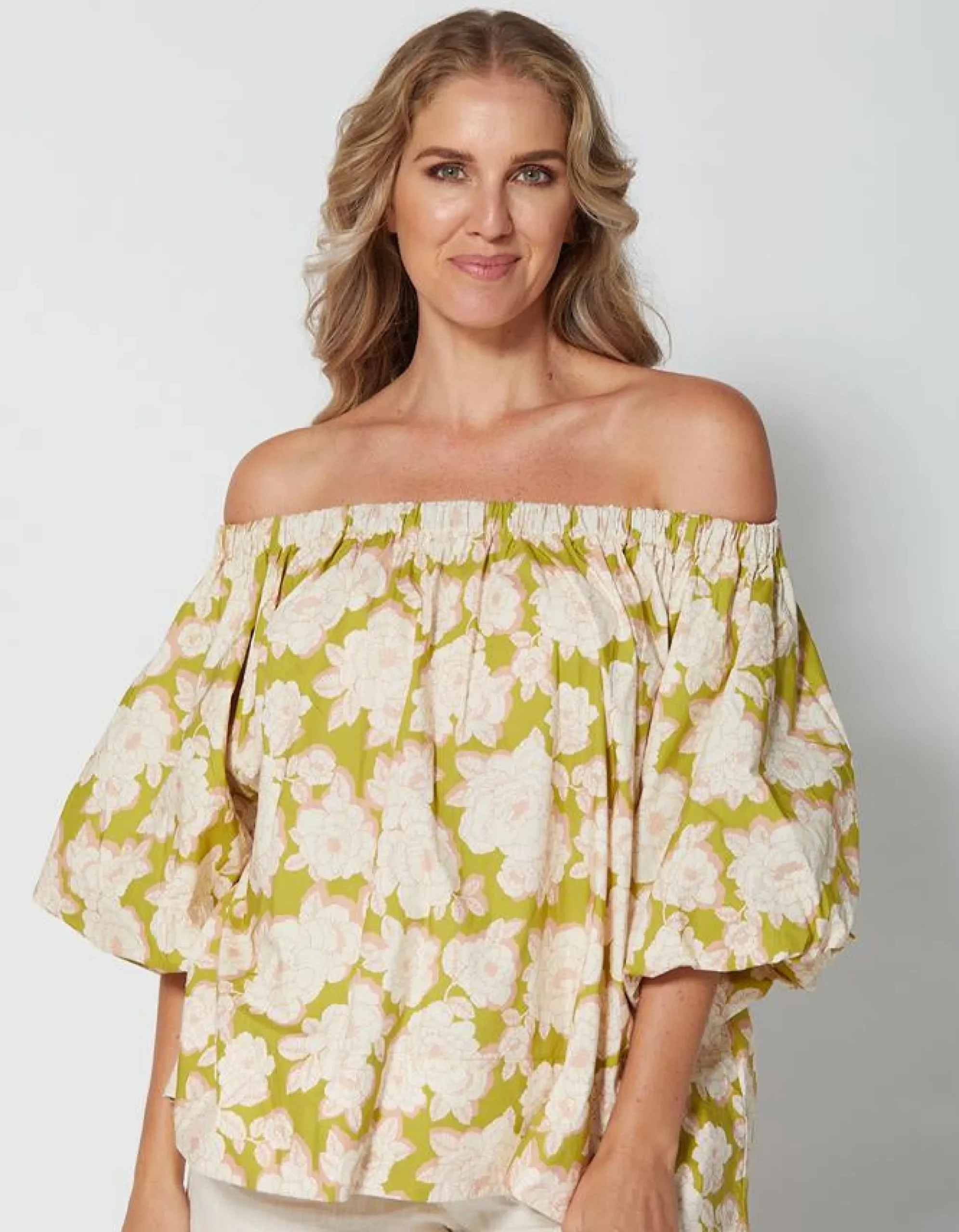 Santorini Blouse - Rosa Olive