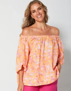 Santorini Blouse - Tulleries Topaz