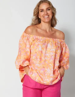 Santorini Blouse - Tulleries Topaz