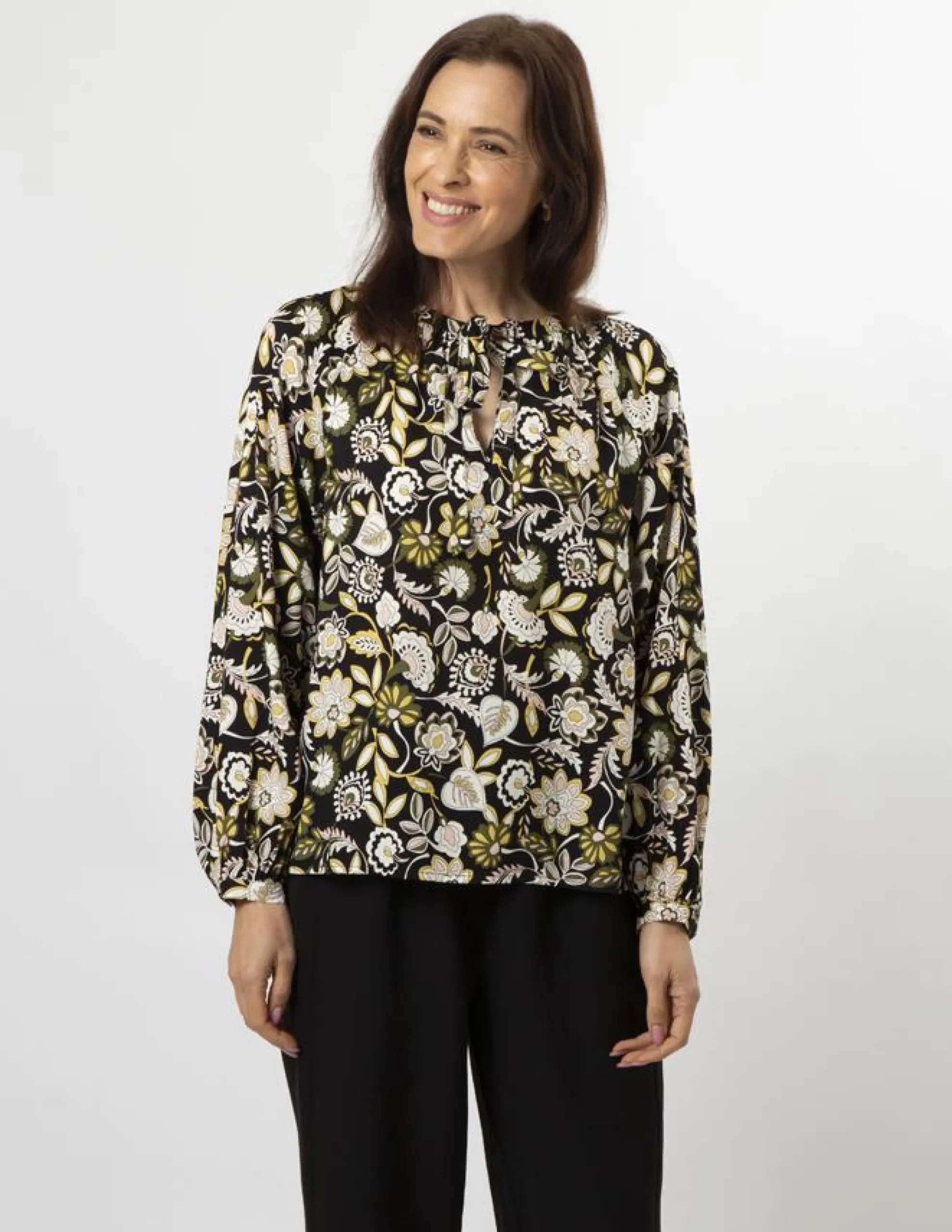 Sawyer Top - Folk Floral