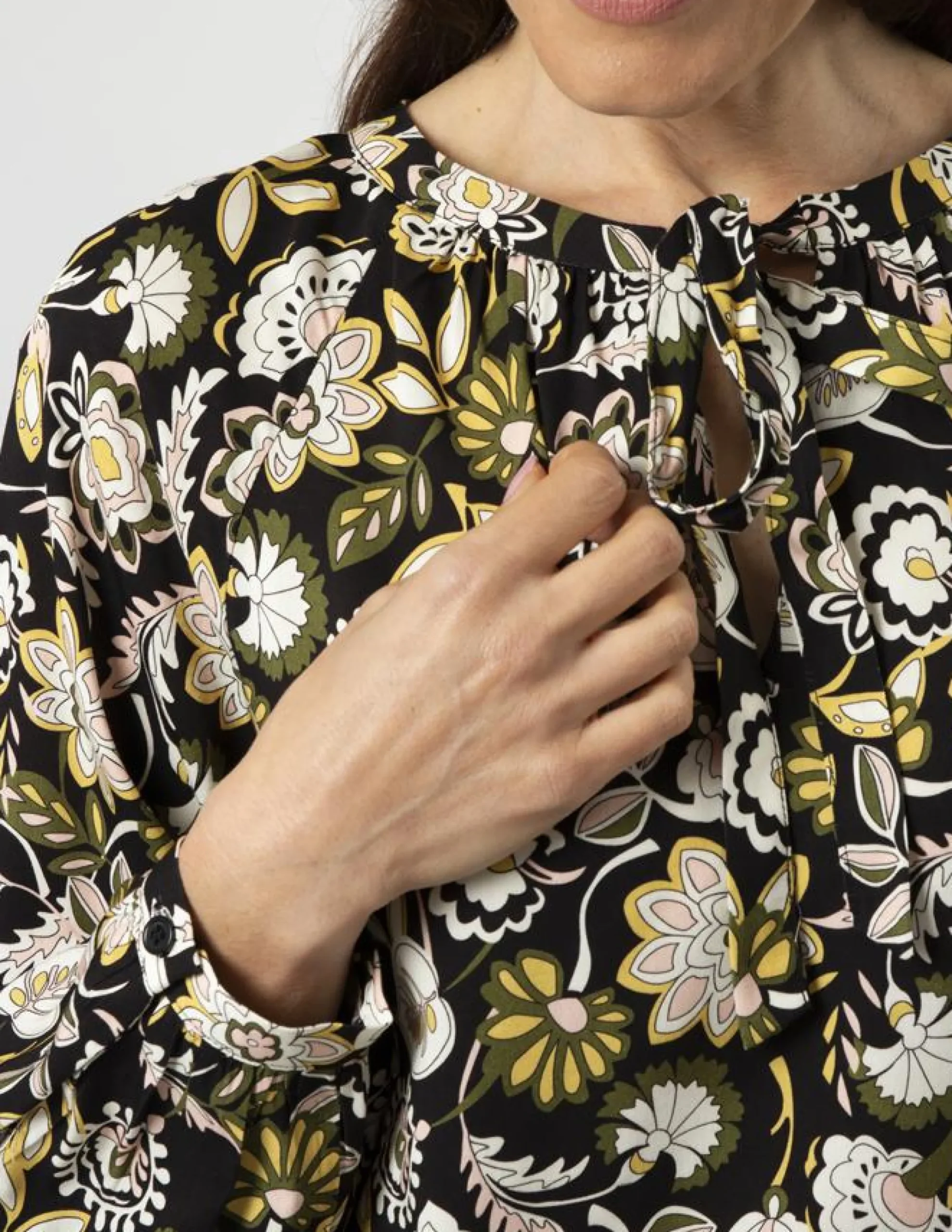 Sawyer Top - Folk Floral