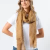Scarf Fringe - Tea