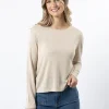 Shimmer Top - Champagne
