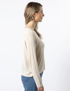 Shimmer Top - Champagne