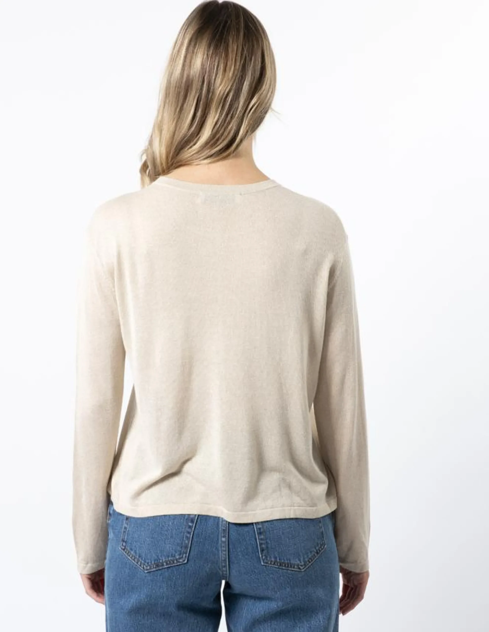 Shimmer Top - Champagne