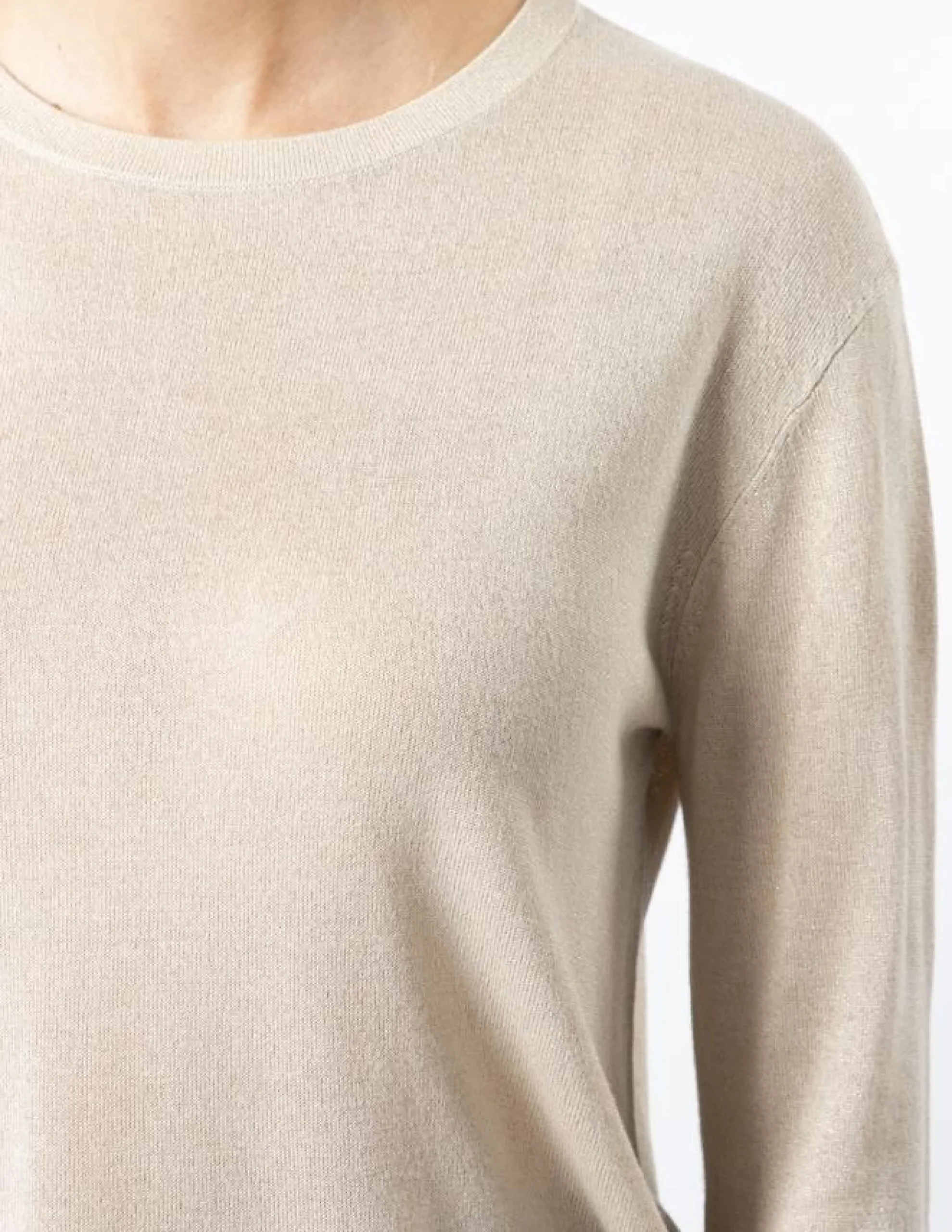 Shimmer Top - Champagne