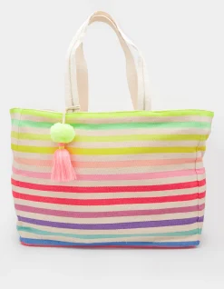 Shopper Bag - Coloured Stripes