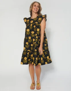 Sienna Dress - Fiore Black
