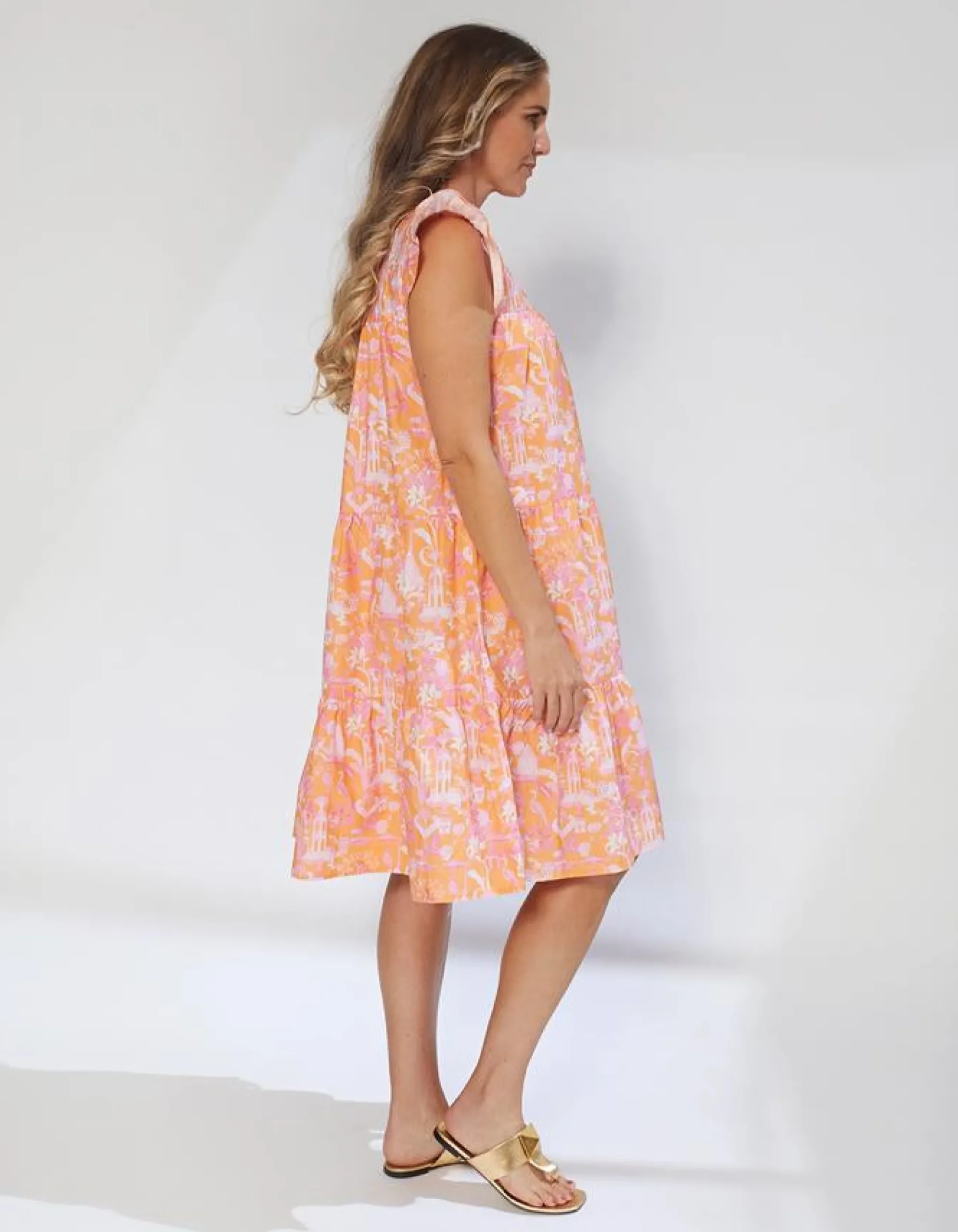 Sienna Dress - Tulleries Topaz