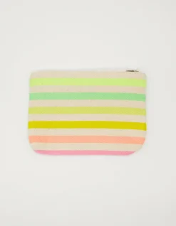 Small Pouch - Coloured Stripes