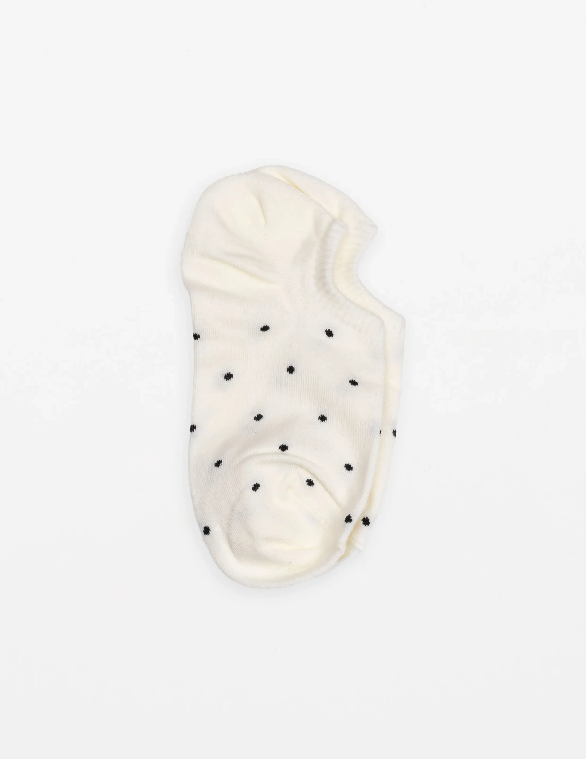 Sock Dots - White and Black