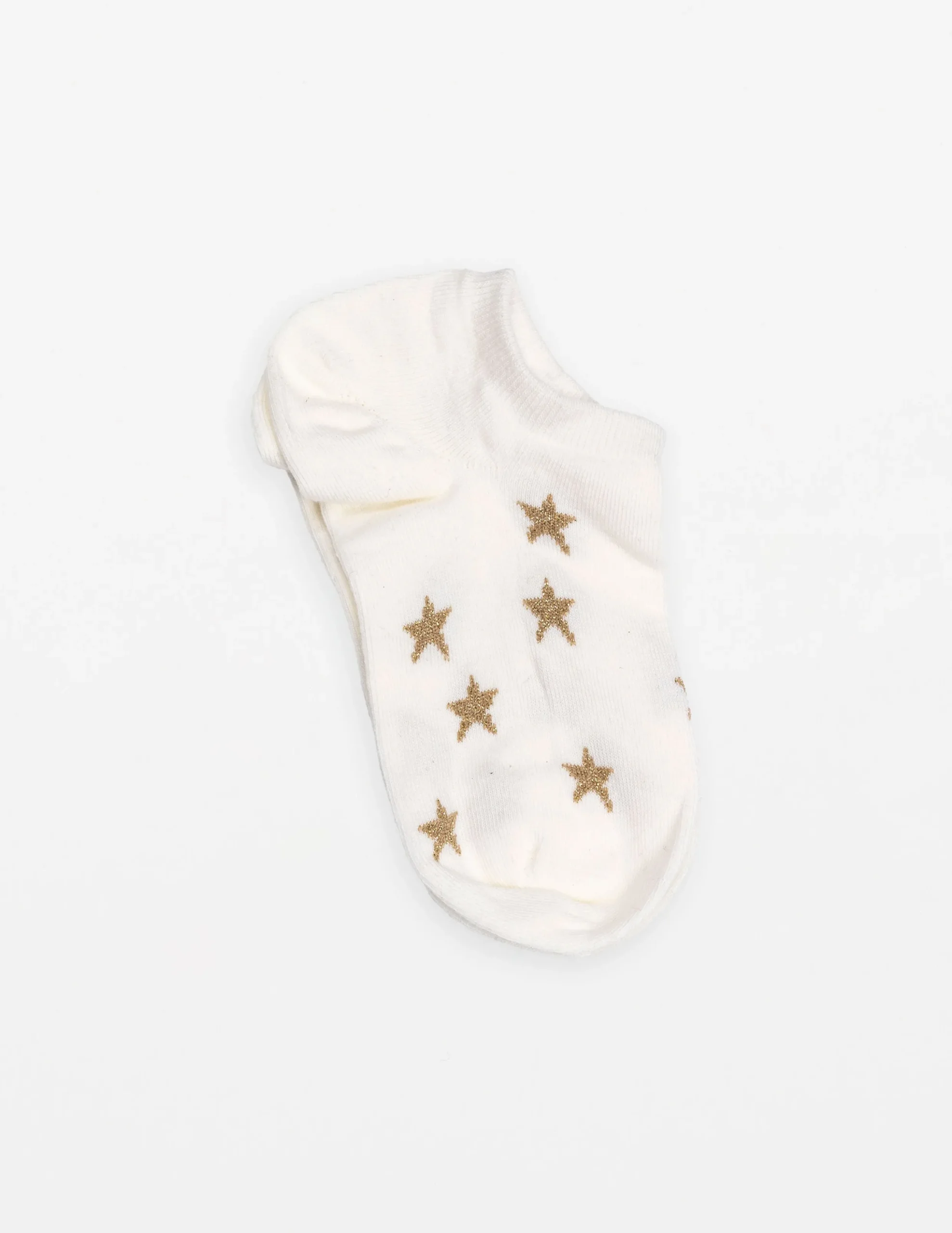Socks Glitter Stars - White