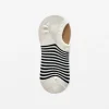 Socks Striped Black and White