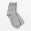 Socks White Speckled