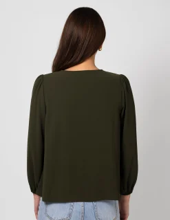 Sonnet Blouse - Khaki