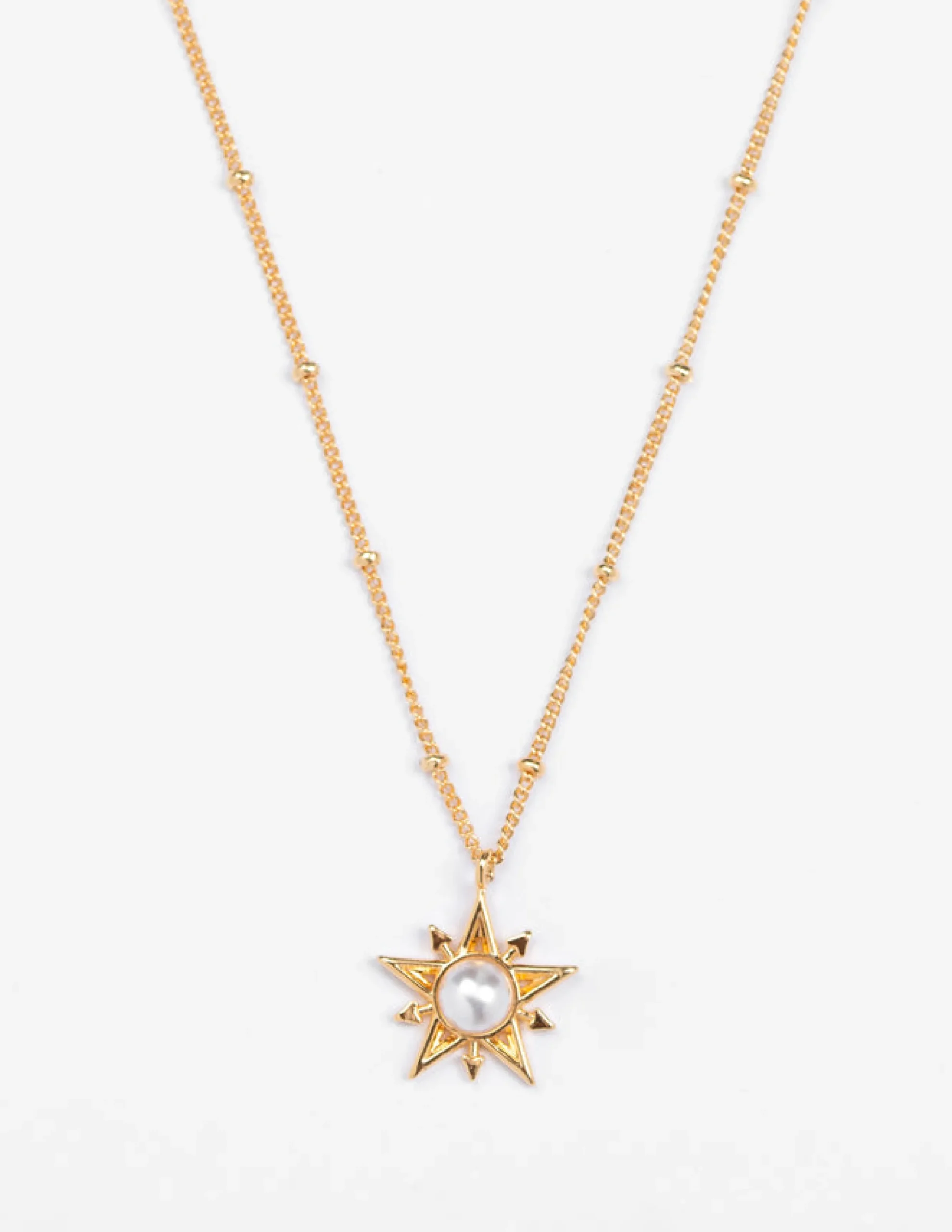 Star Arrows with Pearl Necklace
