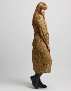 Staten Dress - Bronze Peony