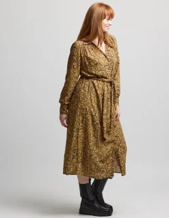 Staten Dress - Bronze Peony