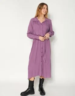 Staten Dress - Grape