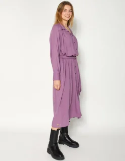 Staten Dress - Grape