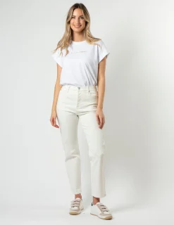STELLA ESSENTIALS Aubrey Jean - Ecru