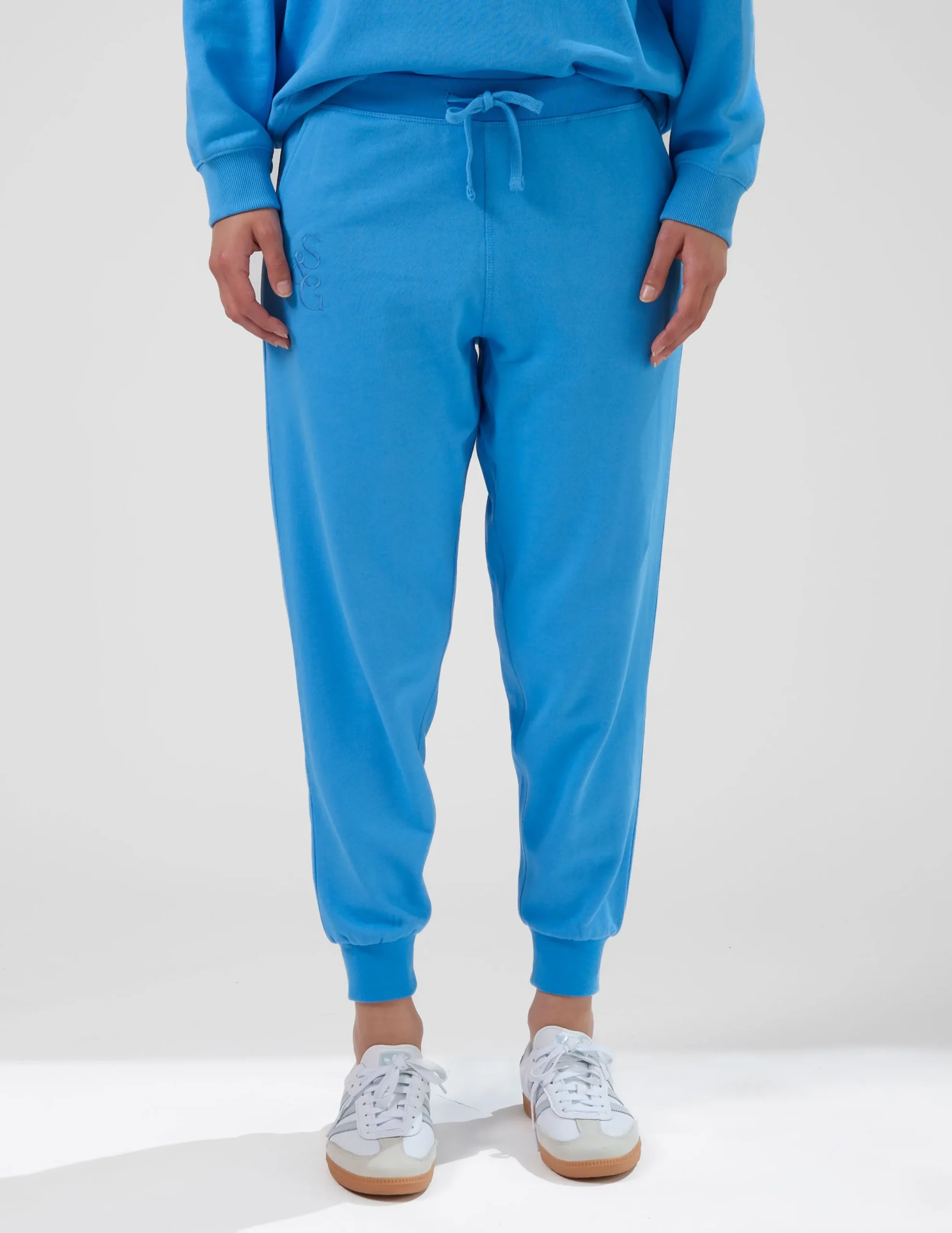 STELLA ESSENTIALS Avenue Pant Logo - Azure