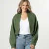 STELLA ESSENTIALS Betty Bolero - Supergreen