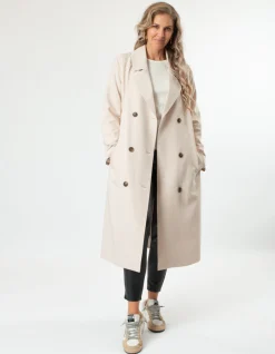 STELLA ESSENTIALS Boston Trench - Crème Brulee