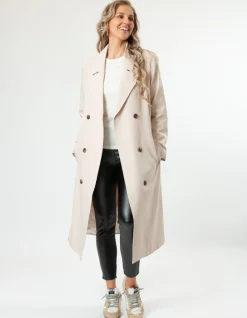 STELLA ESSENTIALS Boston Trench - Crème Brulee