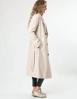 STELLA ESSENTIALS Boston Trench - Crème Brulee