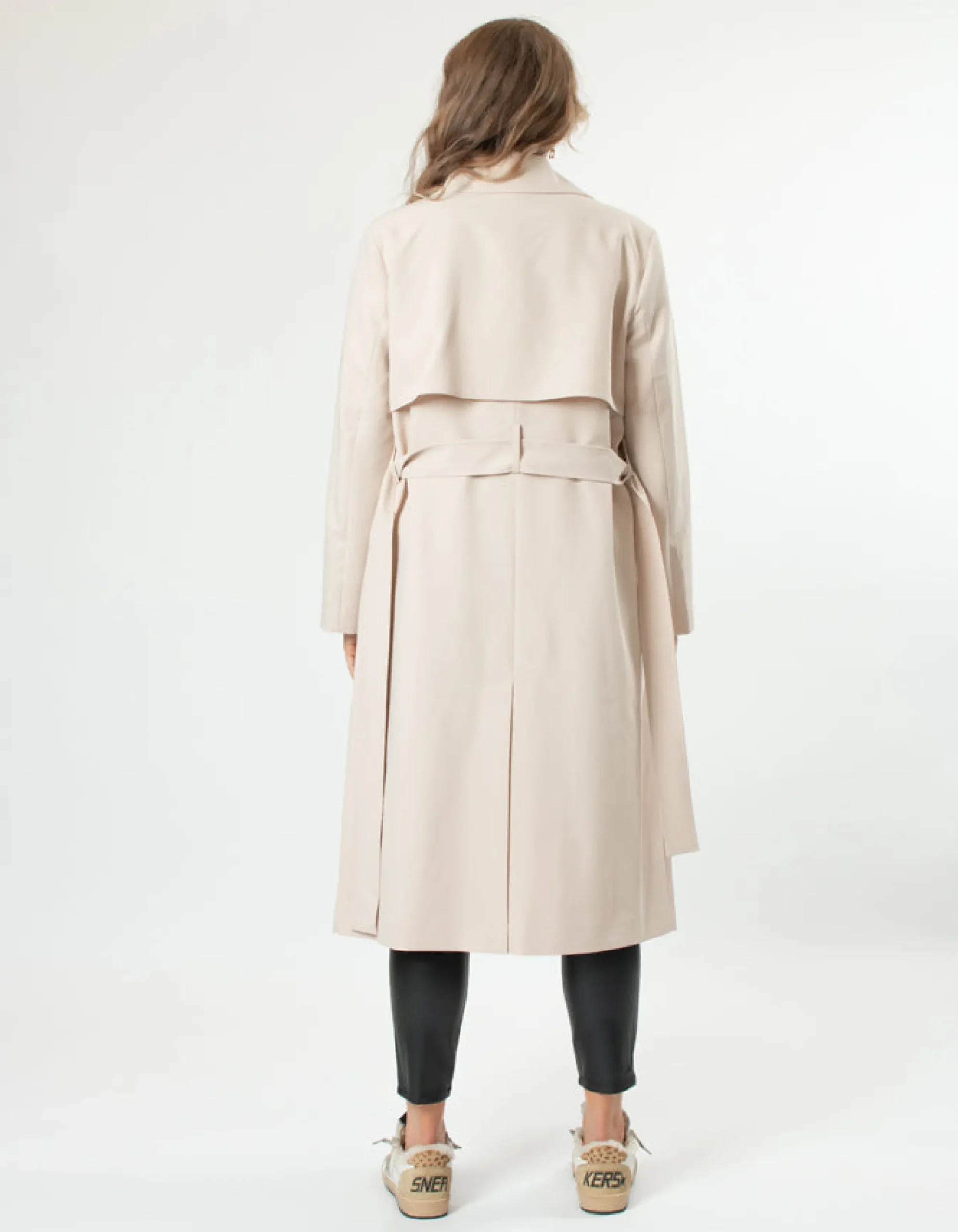 STELLA ESSENTIALS Boston Trench - Crème Brulee