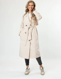 STELLA ESSENTIALS Boston Trench - Crème Brulee