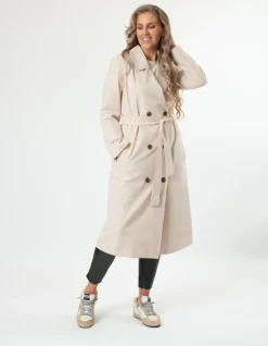 STELLA ESSENTIALS Boston Trench - Crème Brulee
