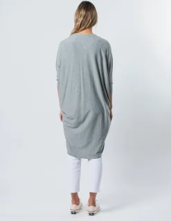 STELLA ESSENTIALS Chardy Cardi - Grey Marle