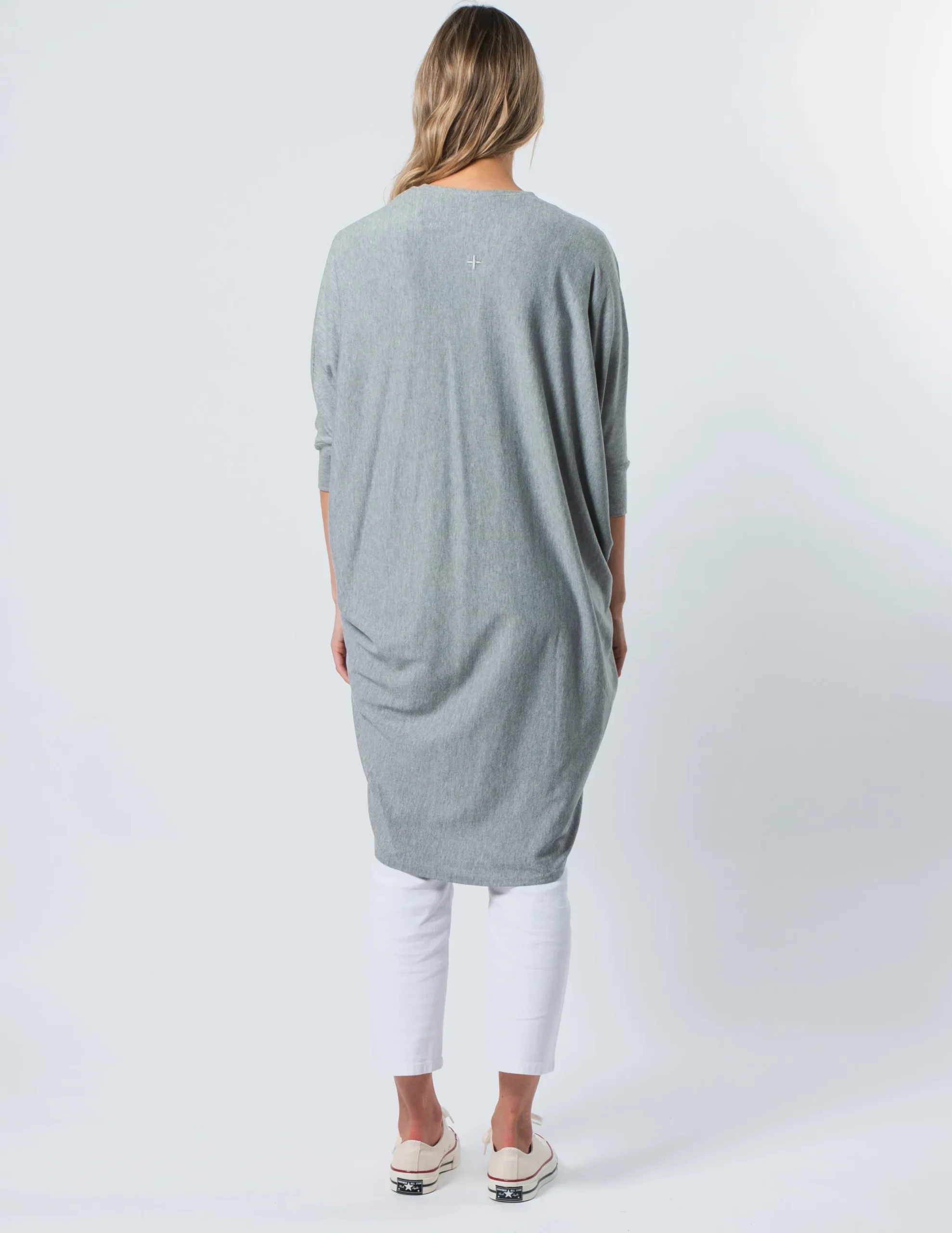 STELLA ESSENTIALS Chardy Cardi - Grey Marle