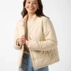 STELLA ESSENTIALS Cordelia Puffer Jacket - Natural