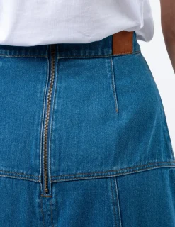 STELLA ESSENTIALS Dixie Skirt - Mid Wash