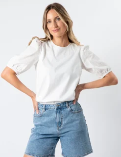 STELLA ESSENTIALS Eloise T-Shirt - White