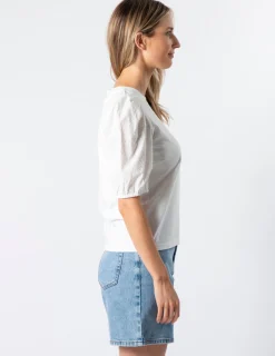 STELLA ESSENTIALS Eloise T-Shirt - White