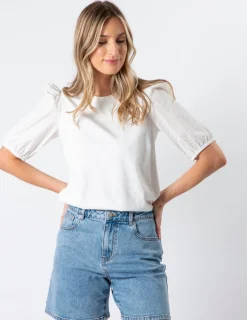 STELLA ESSENTIALS Eloise T-Shirt - White