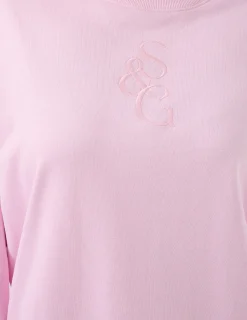 STELLA ESSENTIALS Essential Sweater - Candyfloss Logo